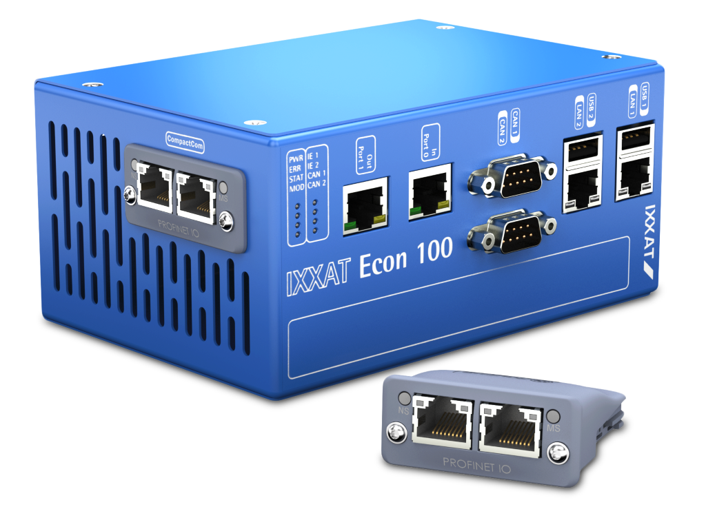 Read more about the article Machine Control and Industrial Network Connectivity Combined in the New IXXAT Econ 100