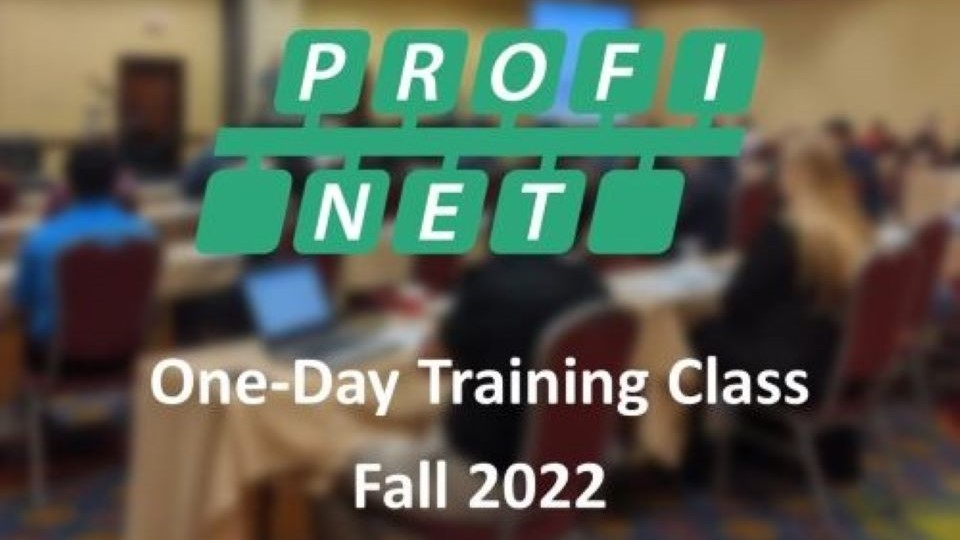 Read more about the article Announcing Fall 2022 PROFINET One-Day Training Classes