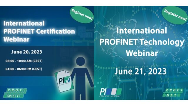 PI International PROFINET Webinars